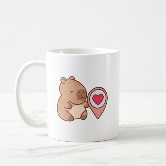 Capybara Kaffeetasse (Links)