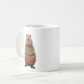 Capybara Kaffeetasse (Vorderseite Links)