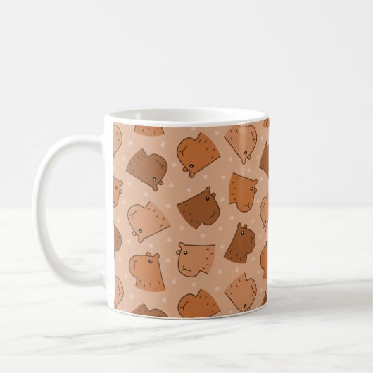 Capybara Kaffeetasse (Links)