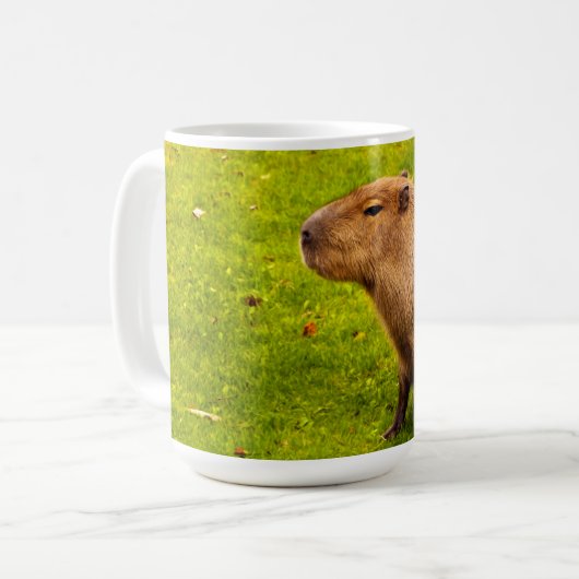 Capybara Kaffeetasse (Vorderseite Links)