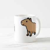 Capybara Kaffeetasse (VorderseiteRechts)