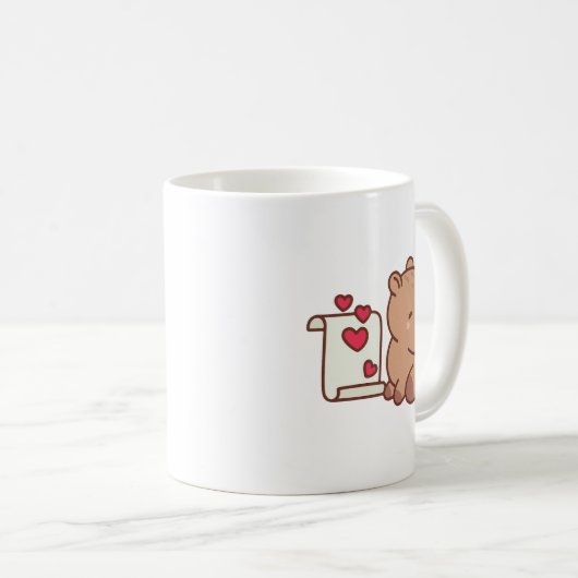 Capybara Kaffeetasse (VorderseiteRechts)