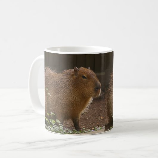 Capybara Kaffeetasse (Vorderseite Links)