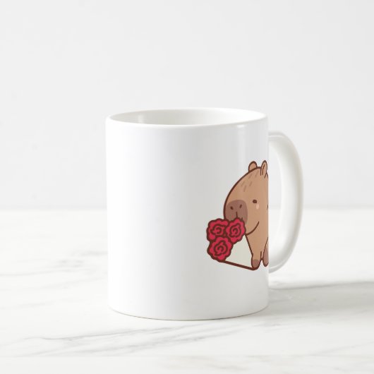 Capybara Kaffeetasse (VorderseiteRechts)