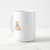 capybara kaffeetasse (Vorderseite Links)