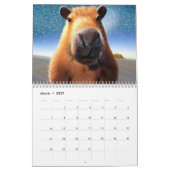 Capybara Kalender (Mär 2027)