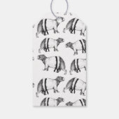 Capybara Karate Geschenkanhänger (Rückseite)