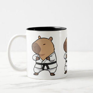 Capybara Karate Tasse Funny Martial Arts-Kaffee