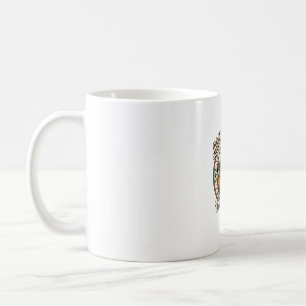 Capybara Katze Capybara Chill Katze Vintage Vektor Kaffeetasse