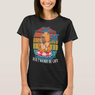 Capybara Keine Sorge Sei Capy Capybara T-Shirt