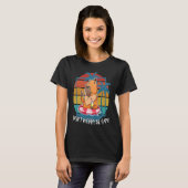 Capybara Keine Sorge Sei Capy Capybara T-Shirt (Vorne ganz)