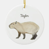 Capybara Keramik Ornament (Vorne)