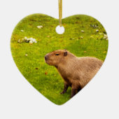 Capybara Keramik Ornament (Vorne)