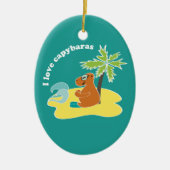 Capybara Keramikornament (Vorne)