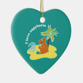 Capybara Keramikornament (Rechts)