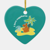 Capybara Keramikornament (Vorne)