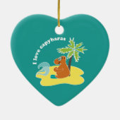 Capybara Keramikornament (Hinten)