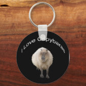Capybara Keyring Schlüsselanhänger (Vorderseite)