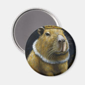 CAPYBARA KING MAGNET (Vorderseite/Rückseite)