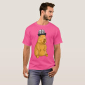 Capybara Kirgisistan Hat T-Shirt (Vorne ganz)