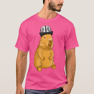 Capybara Kirgisistan Hat T-Shirt