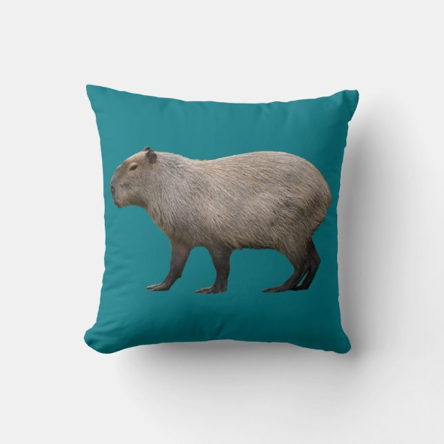 Capybara Kissen (Vorderseite)