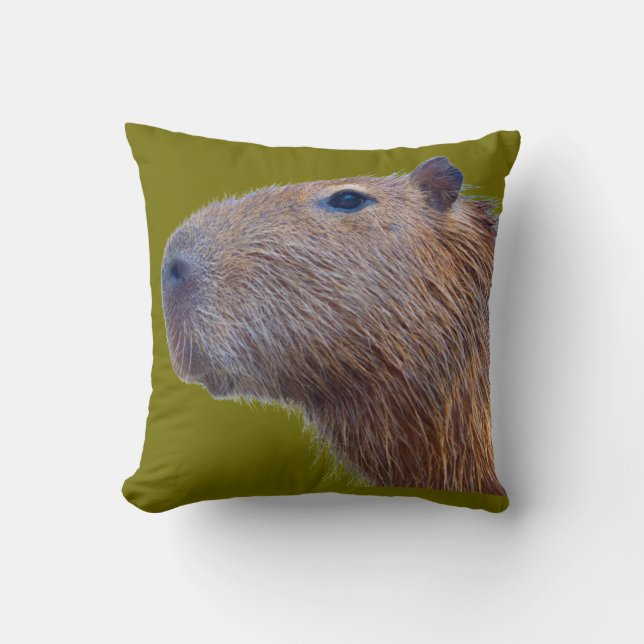 Capybara Kissen (Vorderseite)