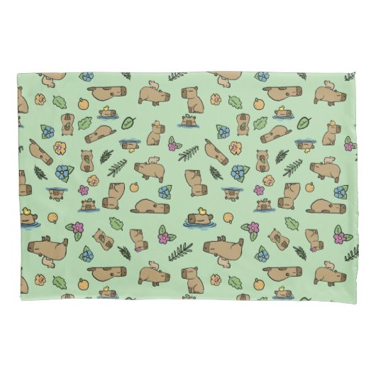 Capybara Kissenbezug (Vorderseite)