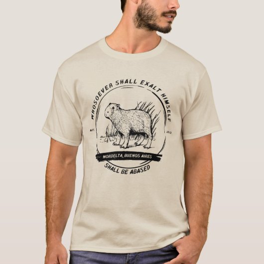 Capybara-Klassenkämpfer T-Shirt (Vorderseite)
