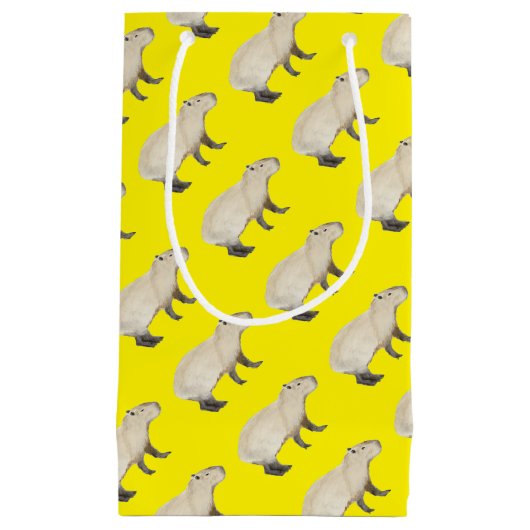 Capybara Kleine Geschenktüte (Vorderseite)