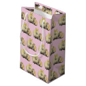 Capybara Kleine Geschenktüte (Rückseite Schrägansicht)