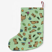 Capybara Kleiner Weihnachtsstrumpf (Rückseite)