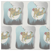 Capybara Klettern Stoff (Muster)