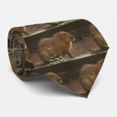 Capybara Krawatte (Gerollt)