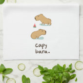 Capybara Küchentuch (Gefaltet)