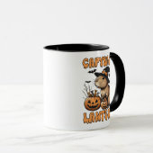 Capybara Lantern Halloween Tasse (VorderseiteRechts)