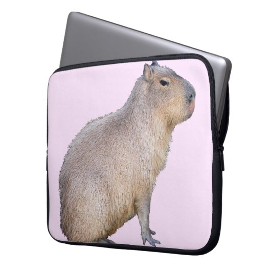 Capybara Laptopschutzhülle (Vorderseite Links)