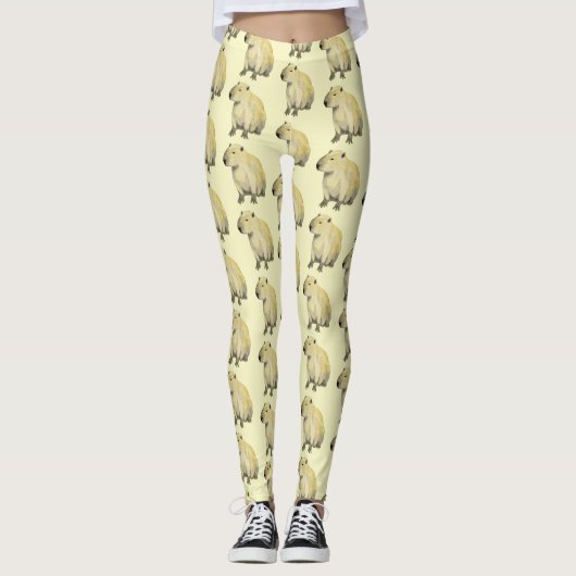 Capybara Leggings (Vorderseite)