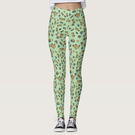 Capybara Leggings (Vorderseite)