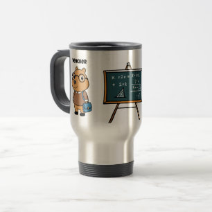 Capybara Lehrer zurück zur Tasse