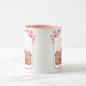 Capybara Liebe Kaffee Tasse (Zentrum)