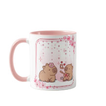 Capybara Liebe Kaffee Tasse