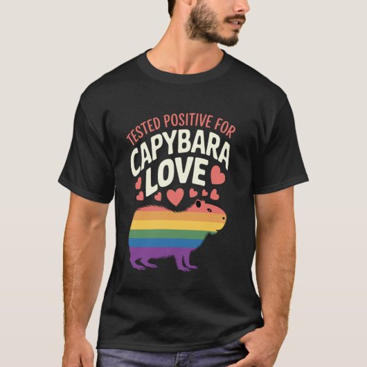 Capybara-Liebhaber T-Shirt (Vorderseite)