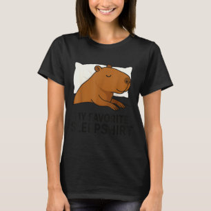 Capybara Lieblings-Schlafshirt Sleeng Schlafanzug T-Shirt