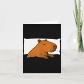 Capybara Lieblingsschlafshirt Sleeng Schlafanzug J Karte (Vorderseite)