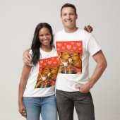 Capybara liebt Kochen T-Shirt (Unisex)