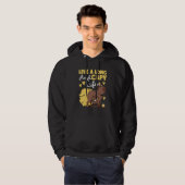 Capybara Live A Long And Capy Life Hoodie (Vorne ganz)