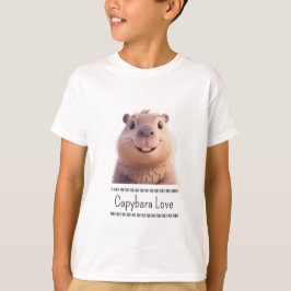 Capybara Love T-Shirt