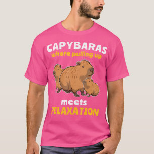 Capybara Lover Capy Niedlich Capybaras T-Shirt