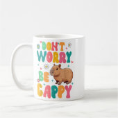 Capybara Lover Motivation Sitive Don't That Worry  Kaffeetasse (Links)
